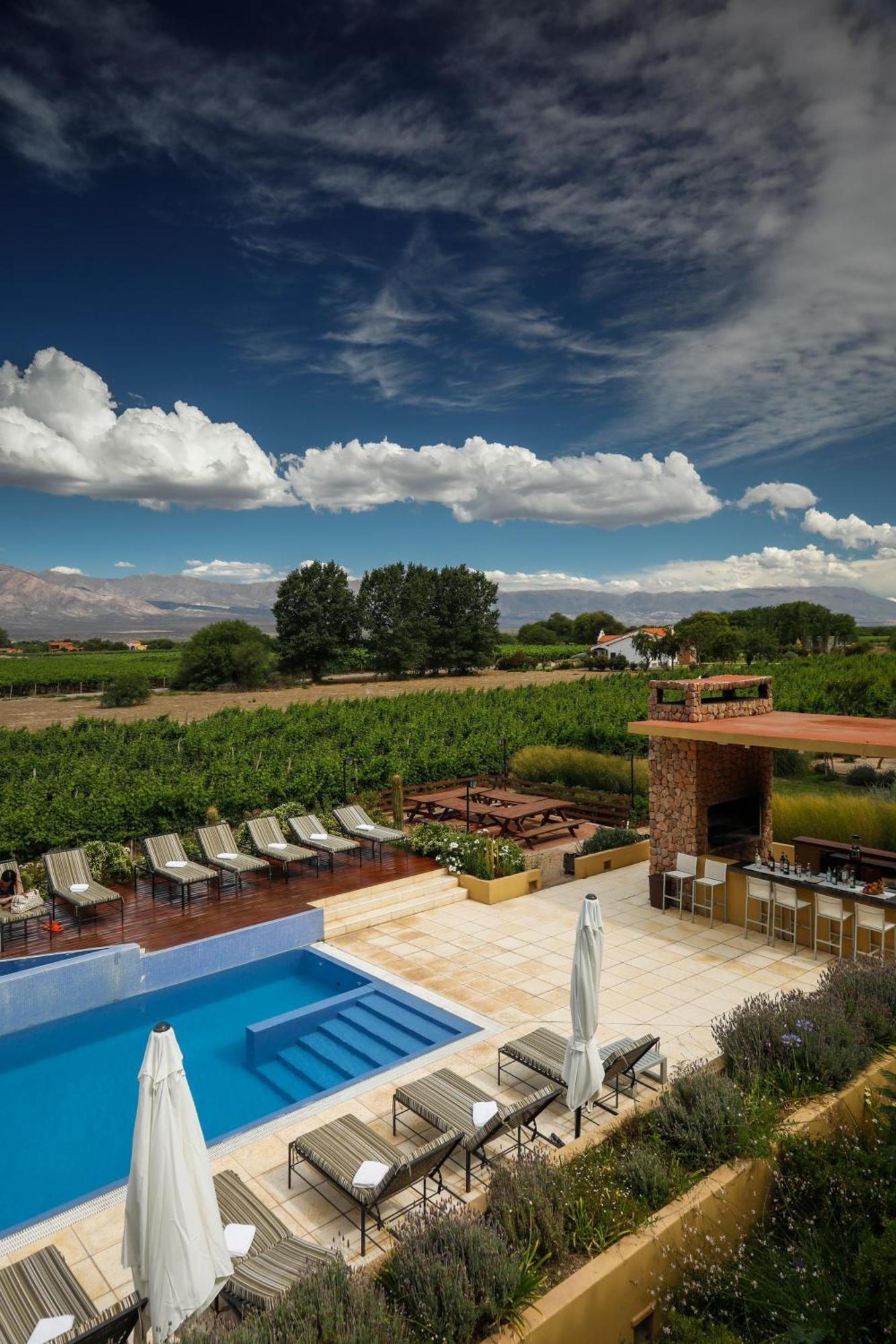 Grace Cafayate Hotel ภายนอก รูปภาพ A vineyard in the Uco Valley